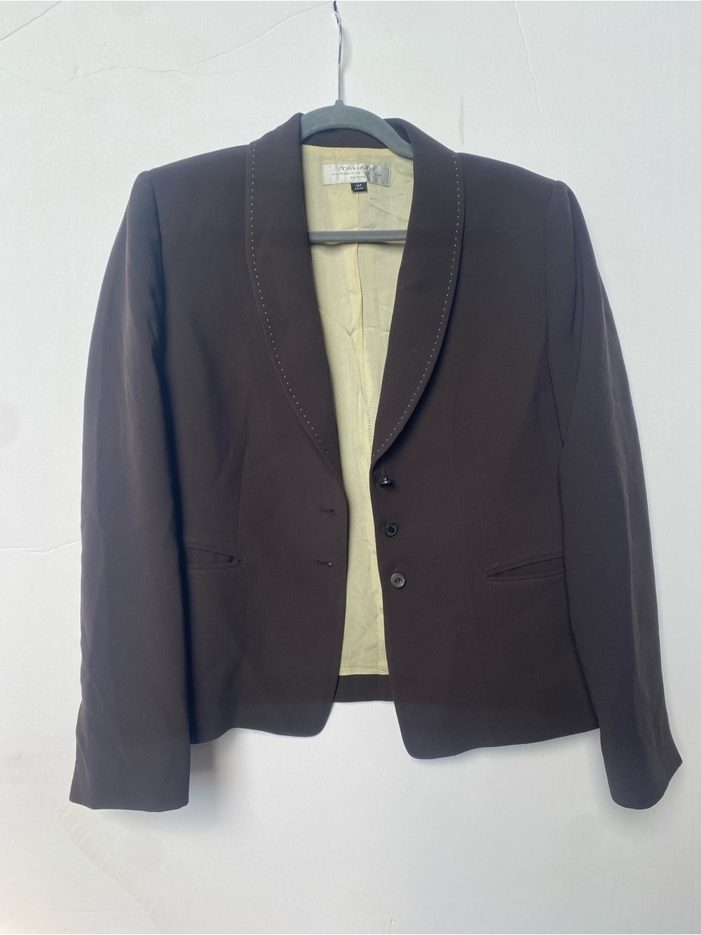 Blazer & Top Combo - Women's Dark Brown 10P